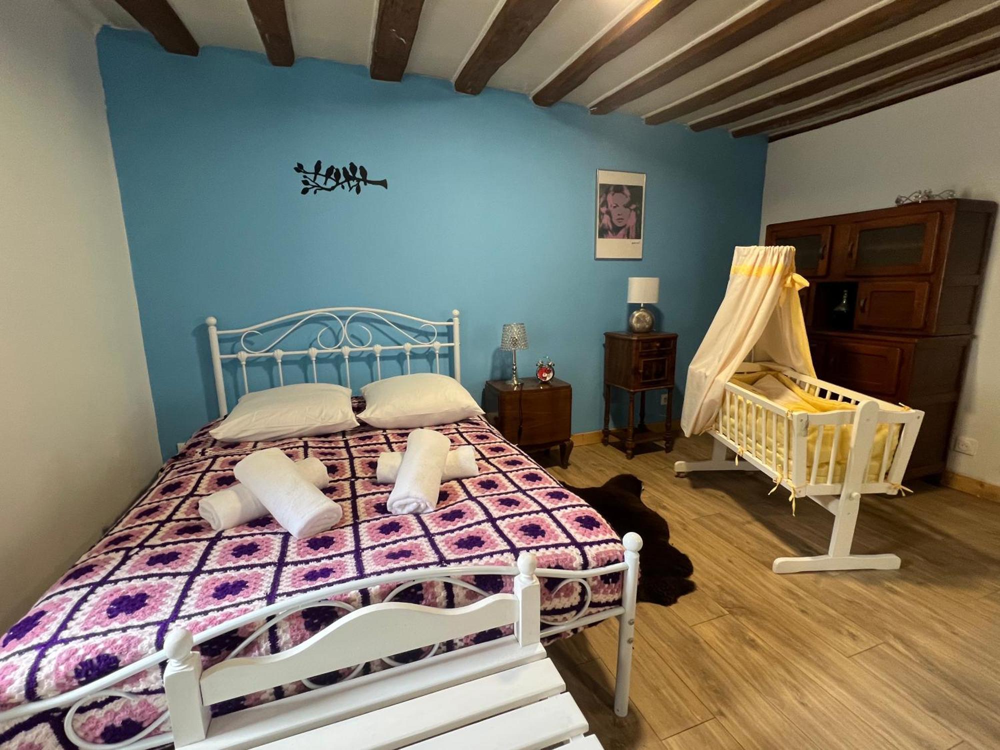 Le Campagnard Vintage Bourguignon Villa Saint-Prive Bagian luar foto